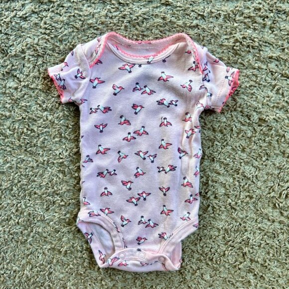 Newborn Pink & Florals Bodysuit Bundle (3-Pack) - Cat & Jack, Just One You - Picture 11 of 12